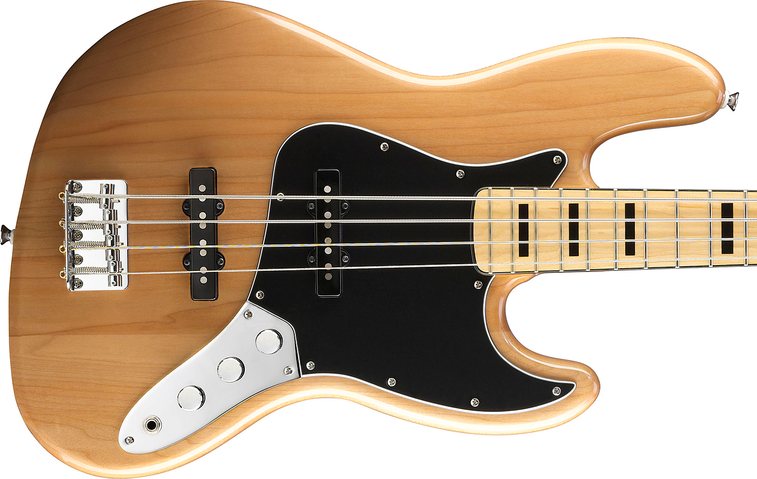 Squier Jazz Bass Vintage Modified 70 2013 Mn Natural - Solid body electric bass - Variation 1