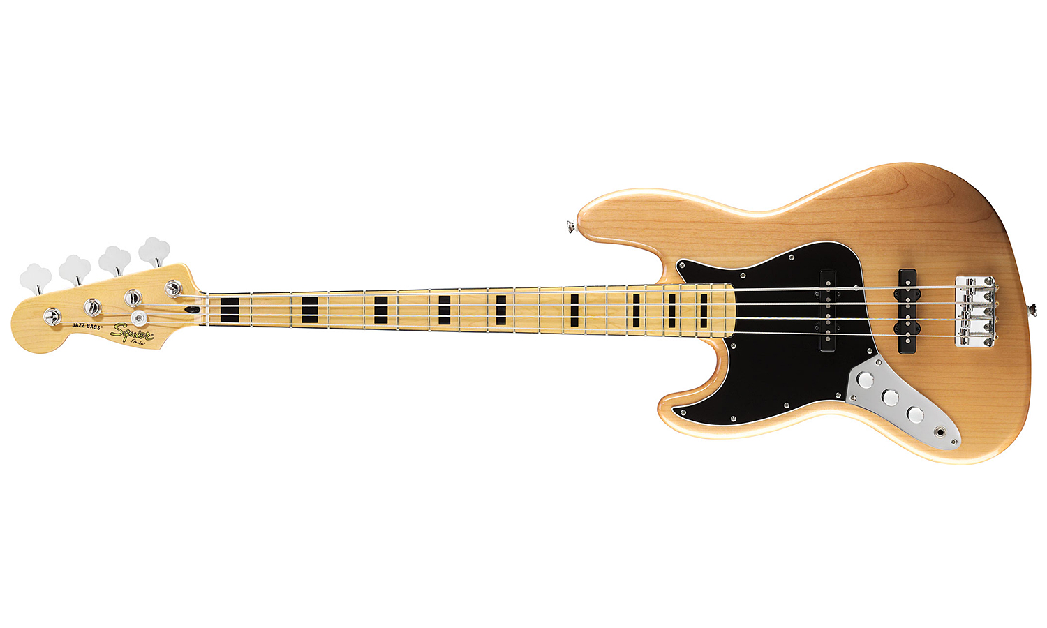 Squier Jazz Bass Vintage Modified 70 Gaucher 2013 Mn Naturel - Solid body electric bass - Variation 1