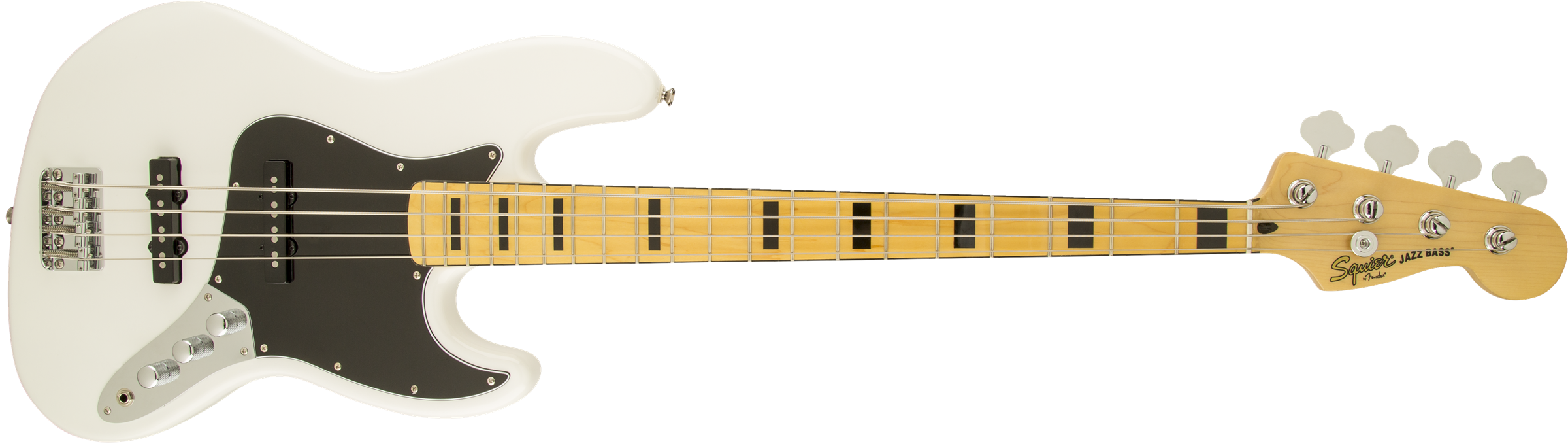 Squier Jazz Bass Vintage Modified 70 2013 Mn Olympic White - Solid body electric bass - Variation 1
