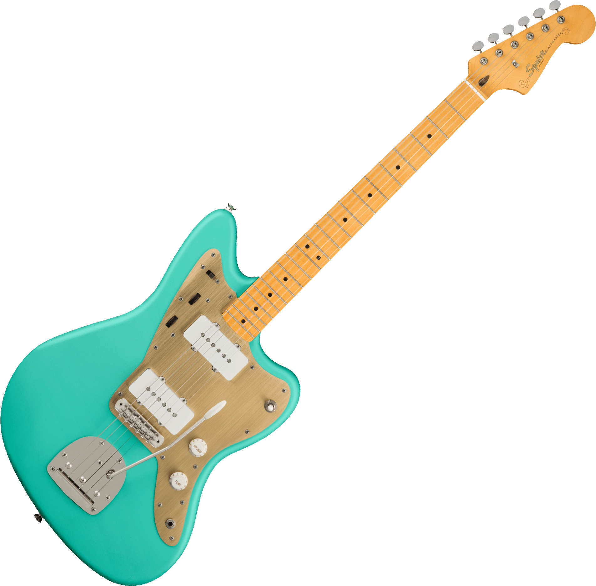 Squier 40th Anniversary Jazzmaster Vintage Edition - satin seafoam green  Solid body electric guitar green