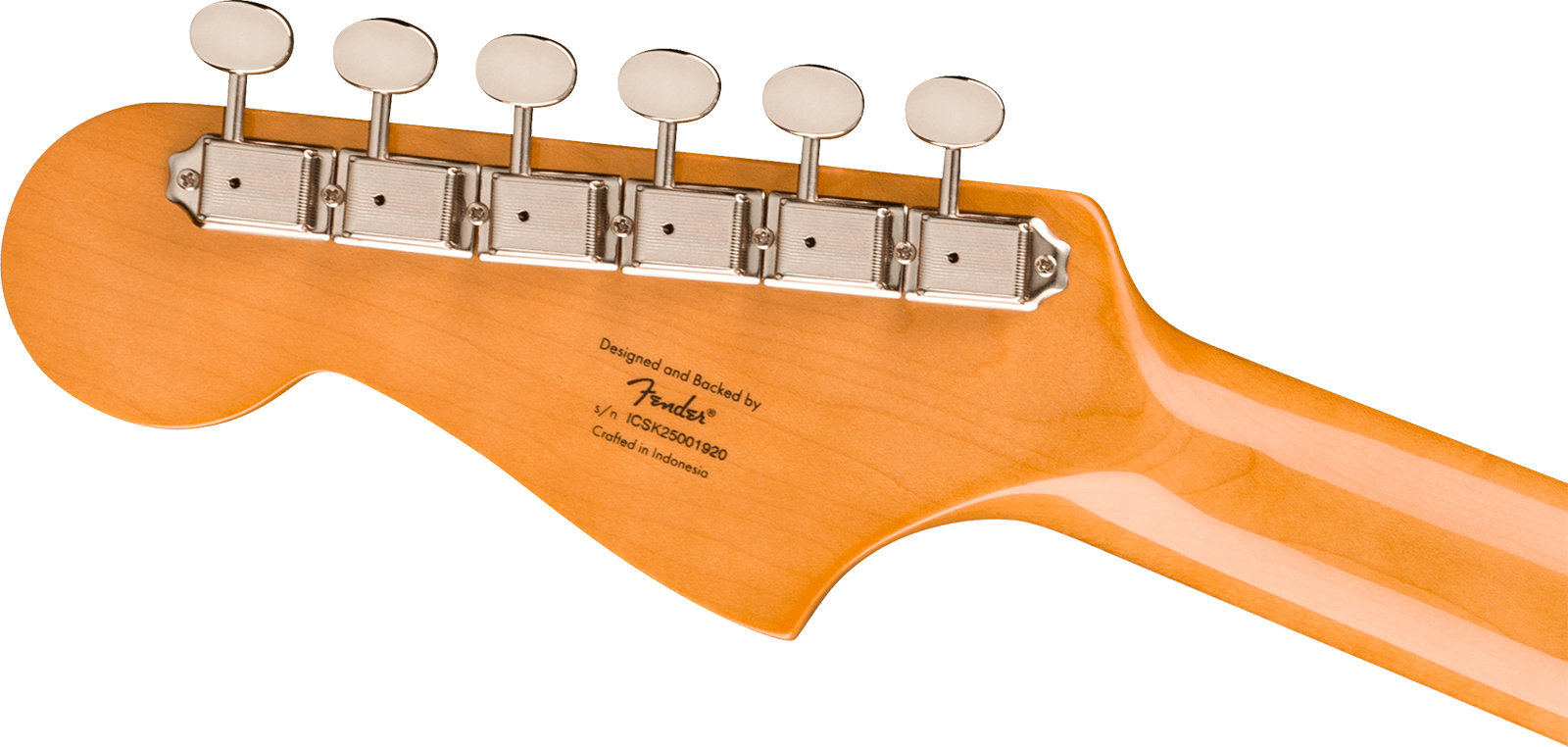 Squier Jazzmaster 60s Classic Vibe Ltd 2s Trem Lau - Candy Apple Red - Retro rock electric guitar - Variation 3