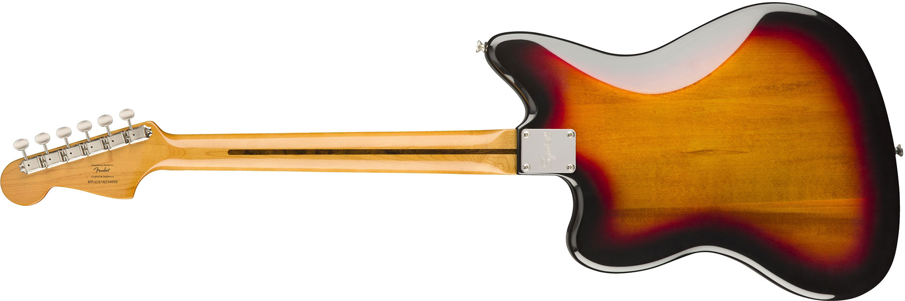 Squier Jazzmaster Classic Vibe 60s 2019 Lau - 3-color Sunburst - Retro rock electric guitar - Variation 1