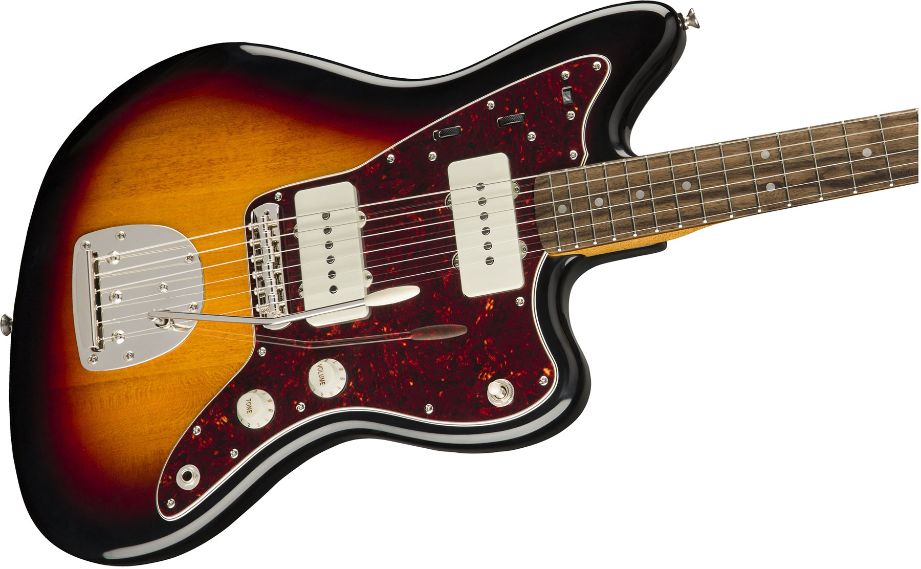 Squier Jazzmaster Classic Vibe 60s 2019 Lau - 3-color Sunburst - Retro rock electric guitar - Variation 2