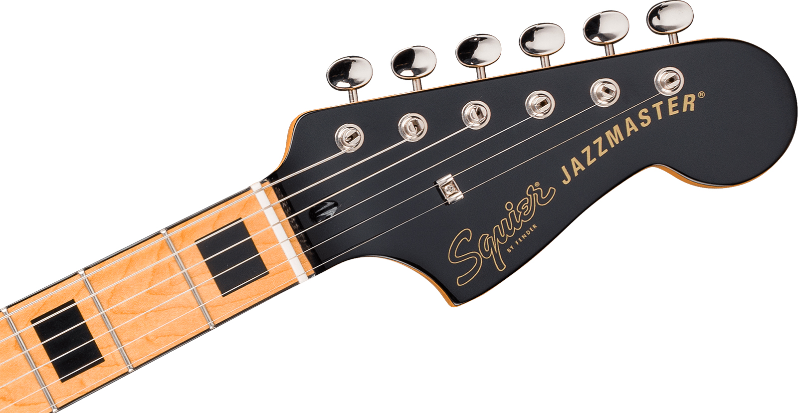 Squier Jazzmaster Classic Vibe '70s Fsr Ltd 2s Trem Mn - Vintage Blonde - Retro rock electric guitar - Variation 3