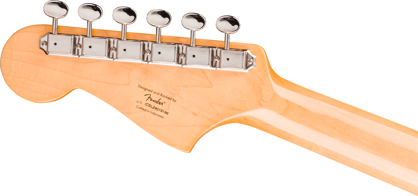 Squier Jazzmaster Classic Vibe '70s Fsr Ltd 2s Trem Mn - Vintage Blonde - Retro rock electric guitar - Variation 4