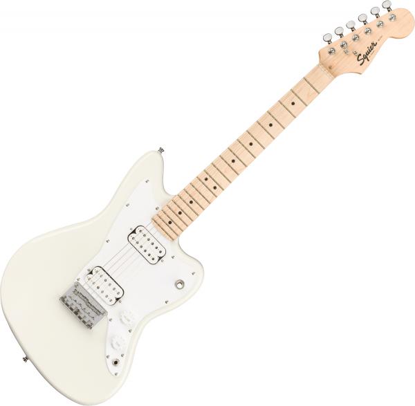 Electric guitar for kids Squier Bullet Mini Jazzmaster HH - Olympic white