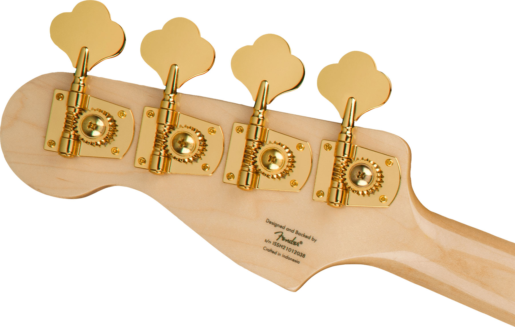 Squier Precision Bass 40th Anniversary Gold Edition Lau - Black - Solid body electric bass - Variation 3