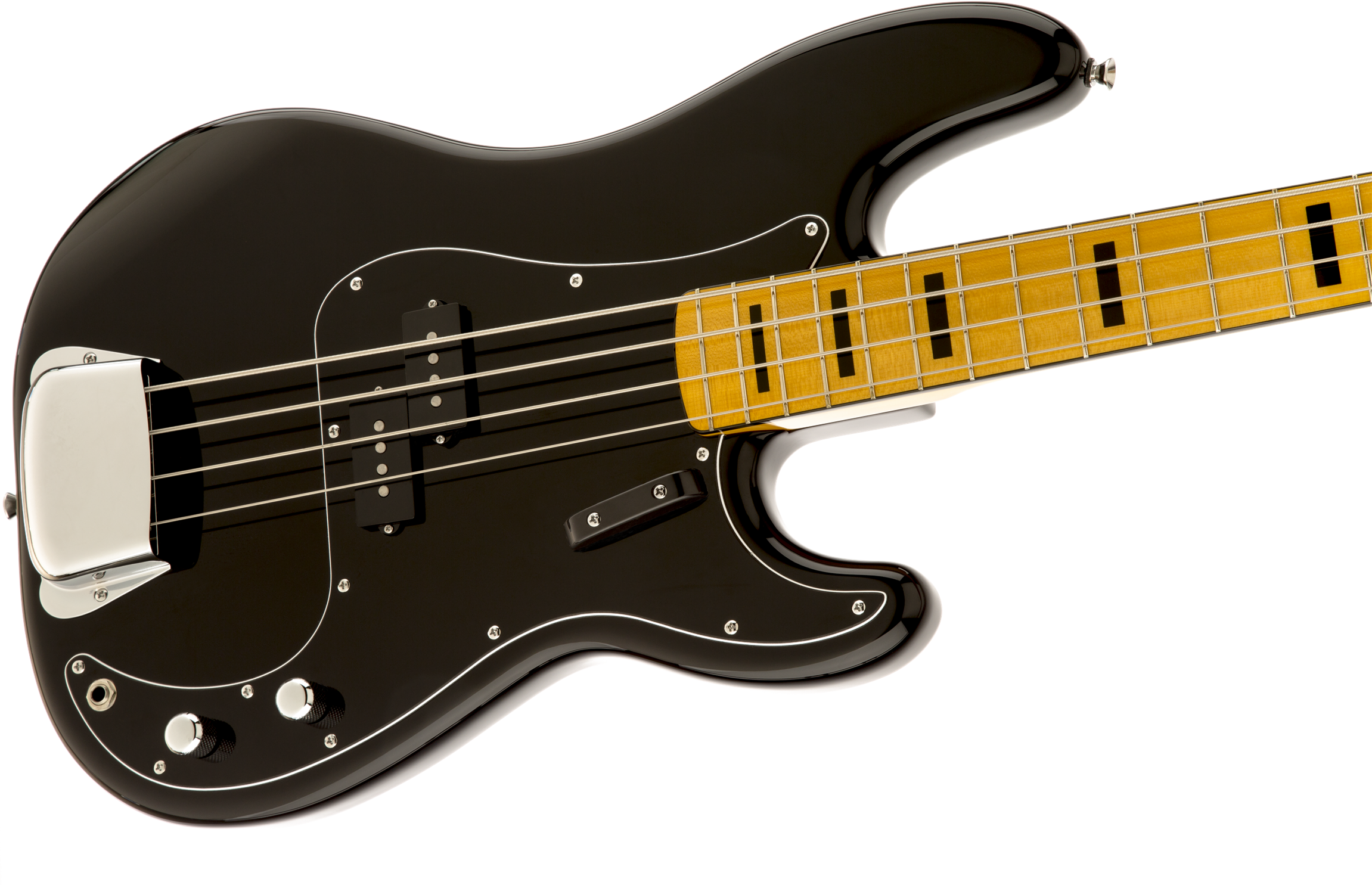 Squier Precision Bass '70s Classic Vibe Mn - Black - Solid body electric bass - Variation 1