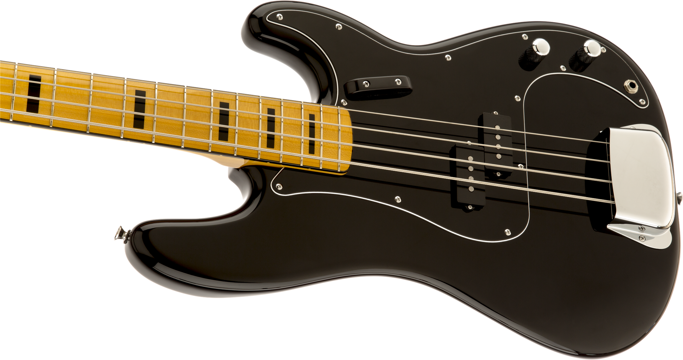 Squier Precision Bass '70s Classic Vibe Mn - Black - Solid body electric bass - Variation 2