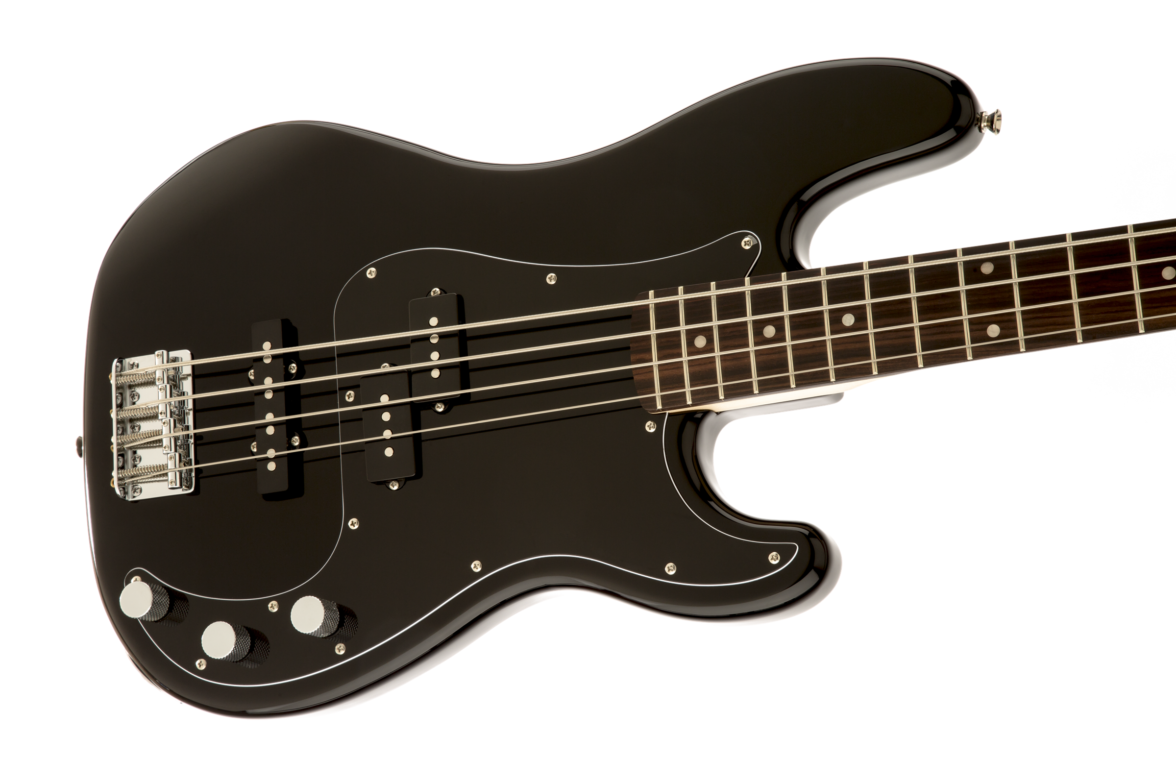 Squier Precision Bass Affinity Series Pj (lau) - Black - Solid body electric bass - Variation 4