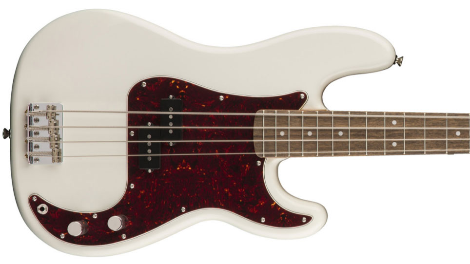 Squier Precision Bass Classic Vibe 60s 2019 Lau - Olympic White - Solid body electric bass - Variation 1