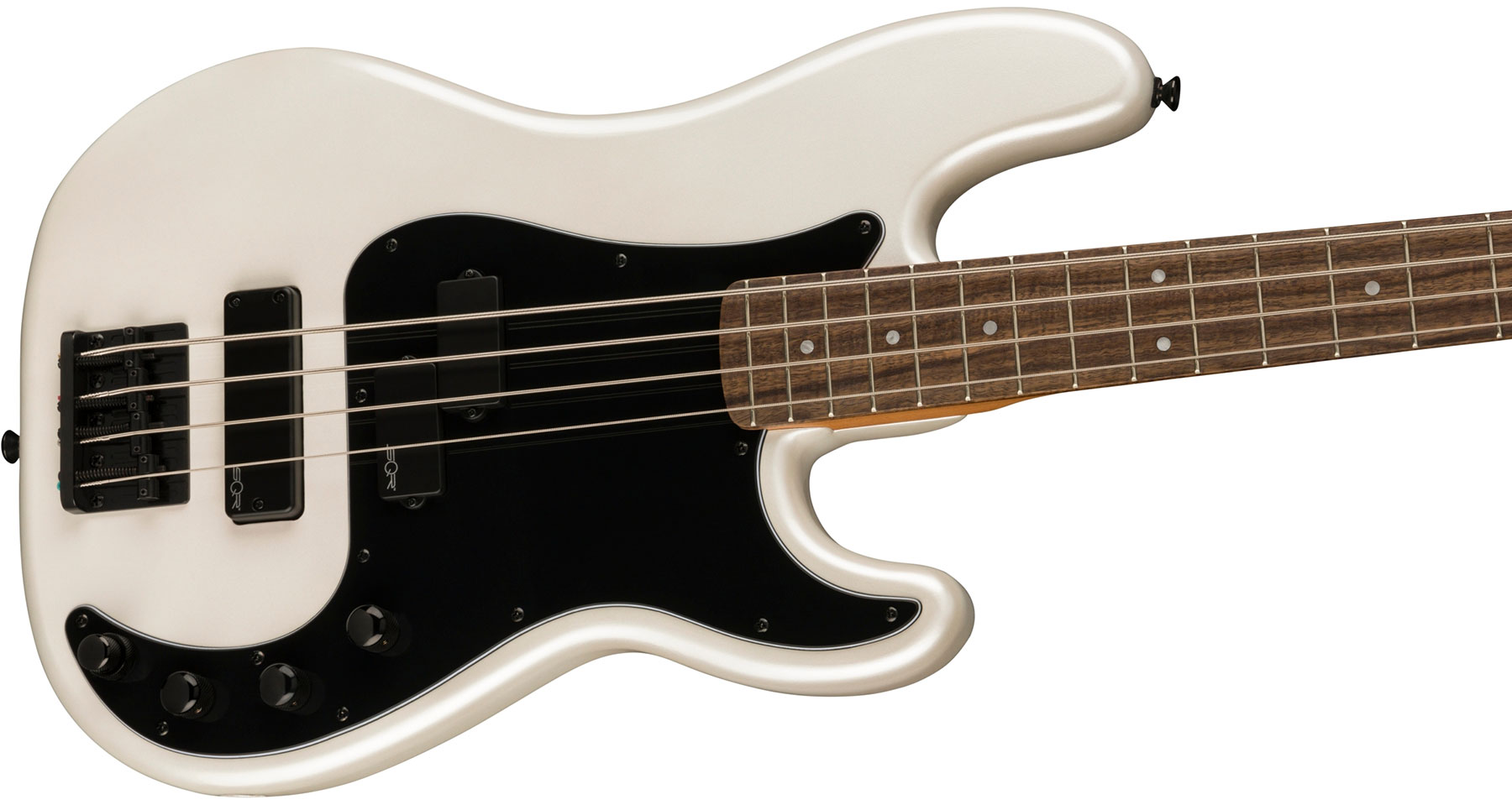 Squier Precision Bass Ph Contemporary Active Lau - Pearl White - Solid body electric bass - Variation 2