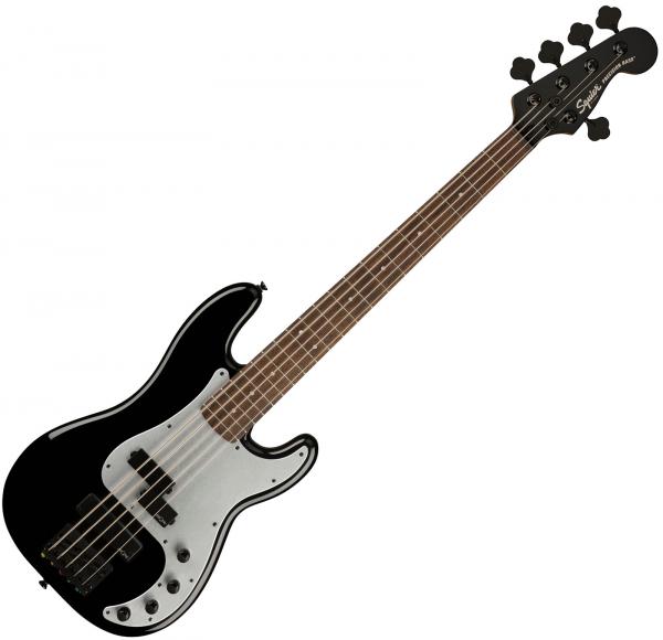Solid body electric bass Squier Contemporary Active Precision Bass PH V - Black