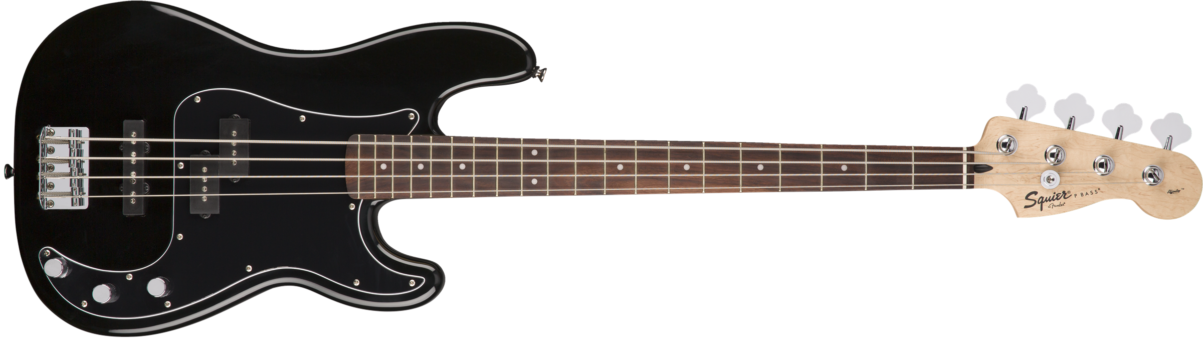 Squier Precision Bass Pj Affinity Series +fender Rumble 15 V3 Lau - Black - Electric bass set - Variation 1