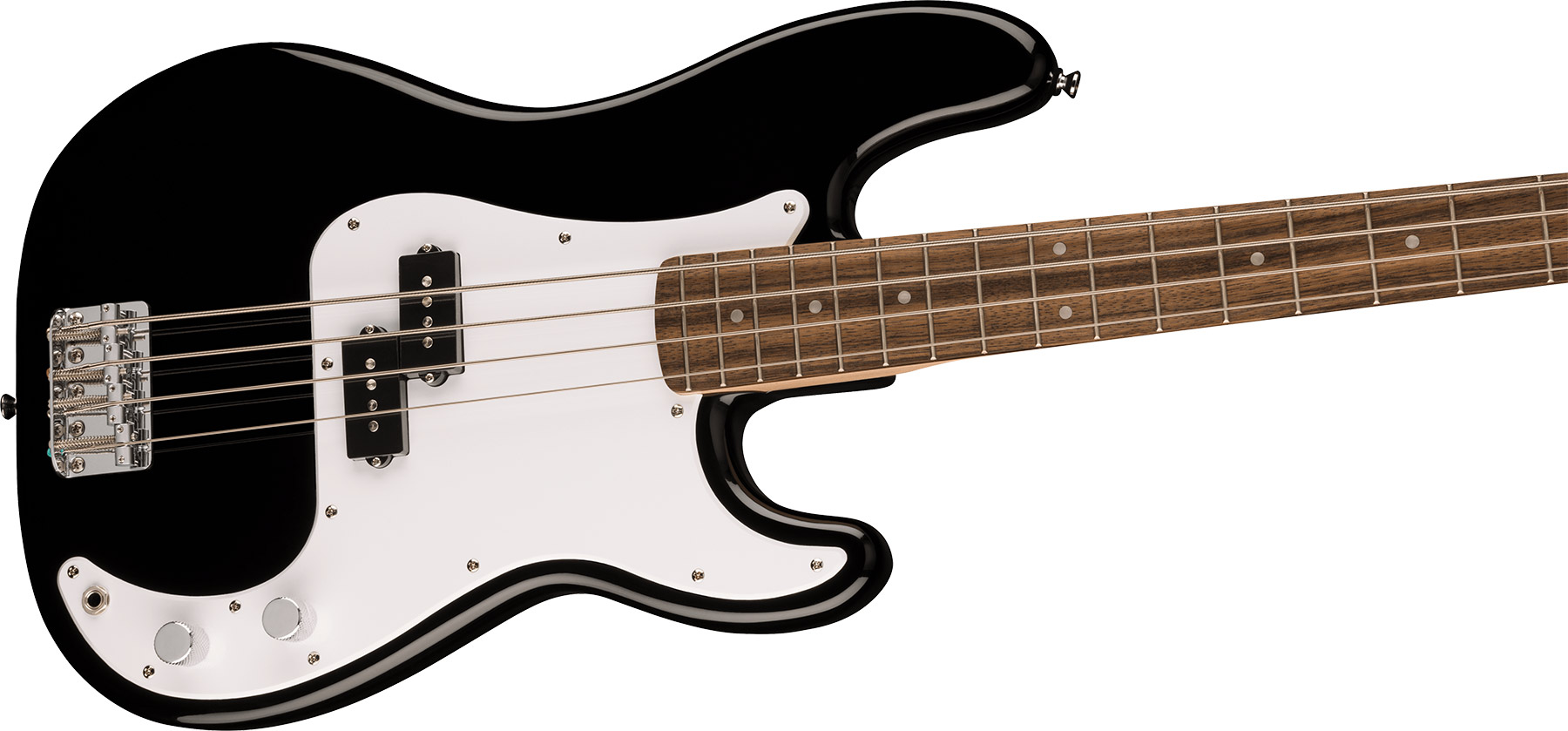 Squier Precision Bass Sonic Lau - Black - Solid body electric bass - Variation 2