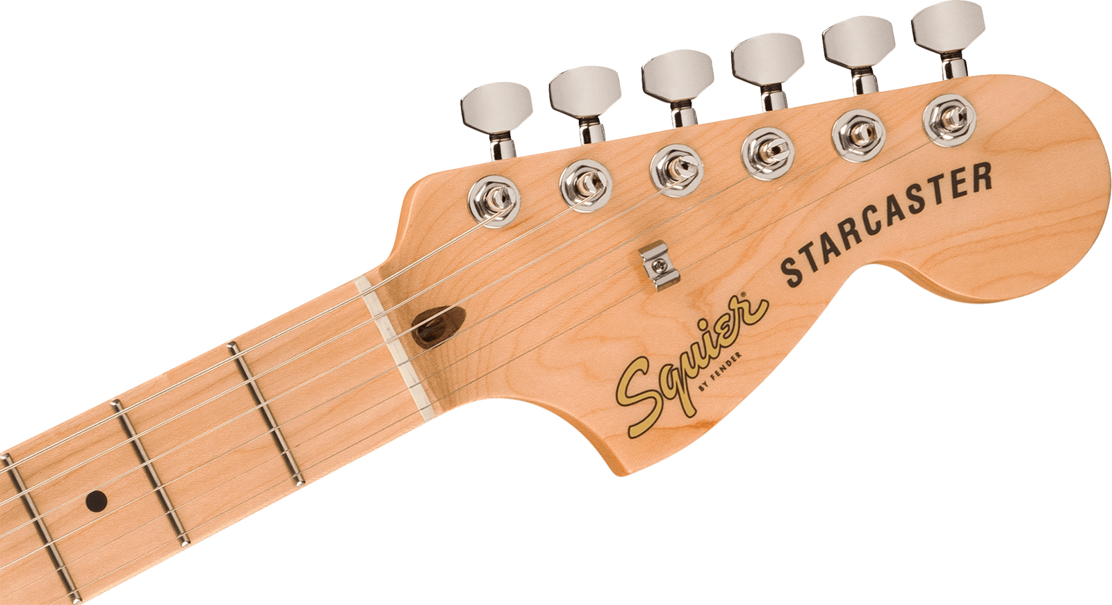 Squier Starcaster Deluxe Affinity 2h Ht Mn - Sienna Sunburst - Retro rock electric guitar - Variation 4