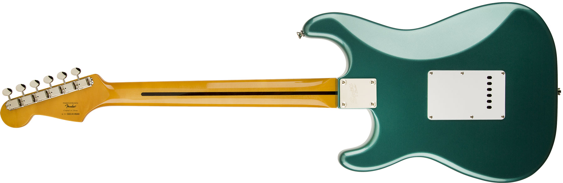 Squier Strat Classic Vibe '50s Mn - Sherwood Green Metallic - Str shape electric guitar - Variation 1