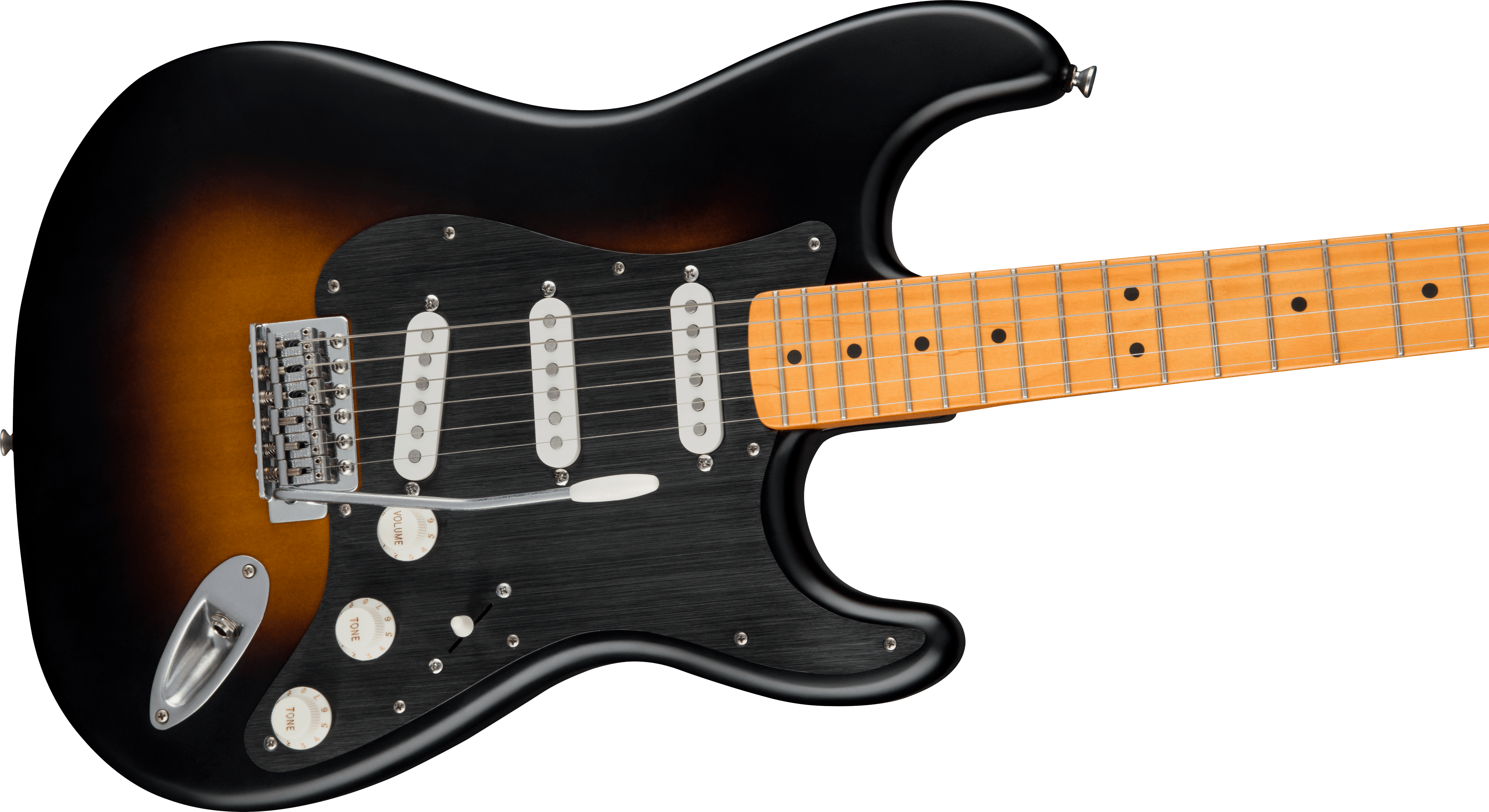 Squier Strat 40th Anniversary Vintage Edition Mn - Satin Wide 2-color Sunburst - Str shape electric guitar - Variation 3