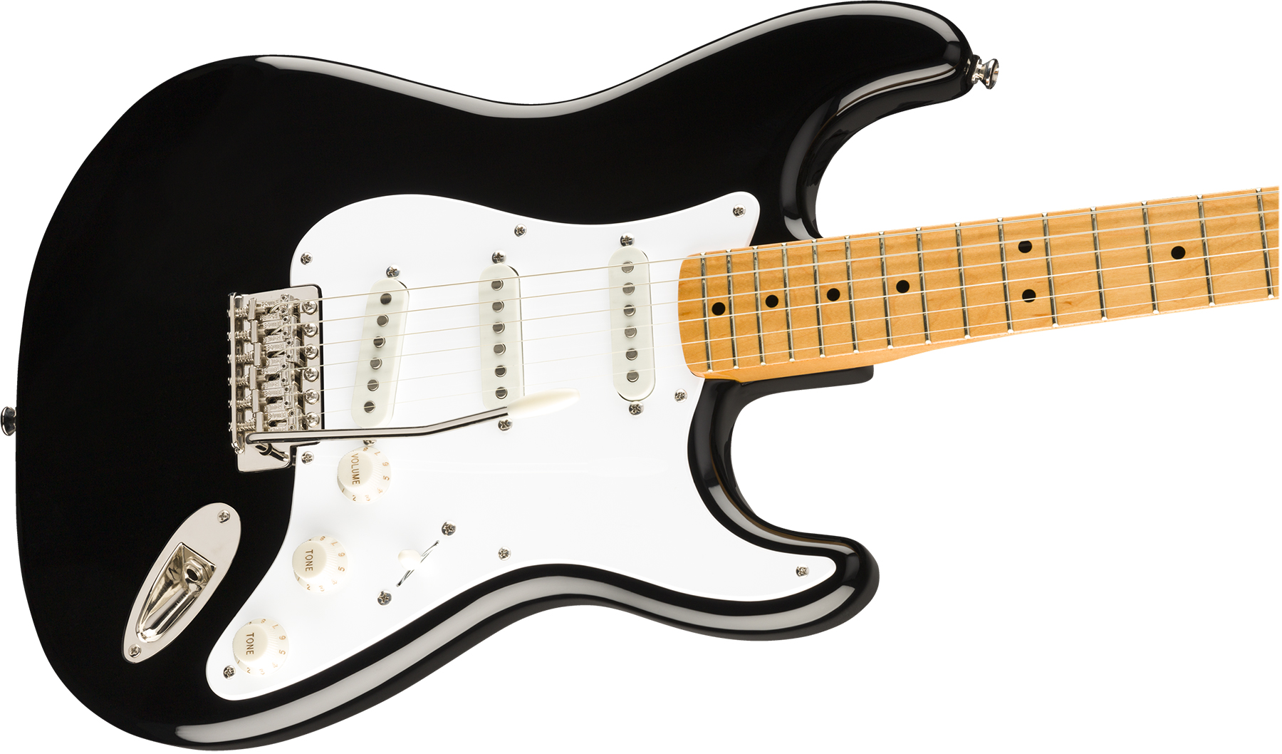 Squier Strat '50s Classic Vibe 2019 Mn 2019 - Black - Str shape electric guitar - Variation 2