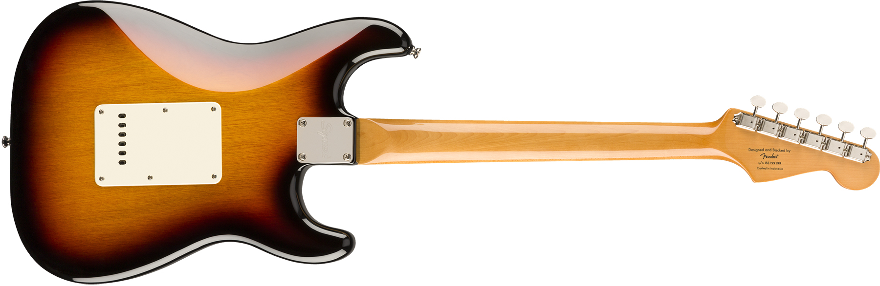 Squier Strat '60s Lh Gaucher Classic Vibe 2019 Lau - 3-color Sunburst - Left-handed electric guitar - Variation 1