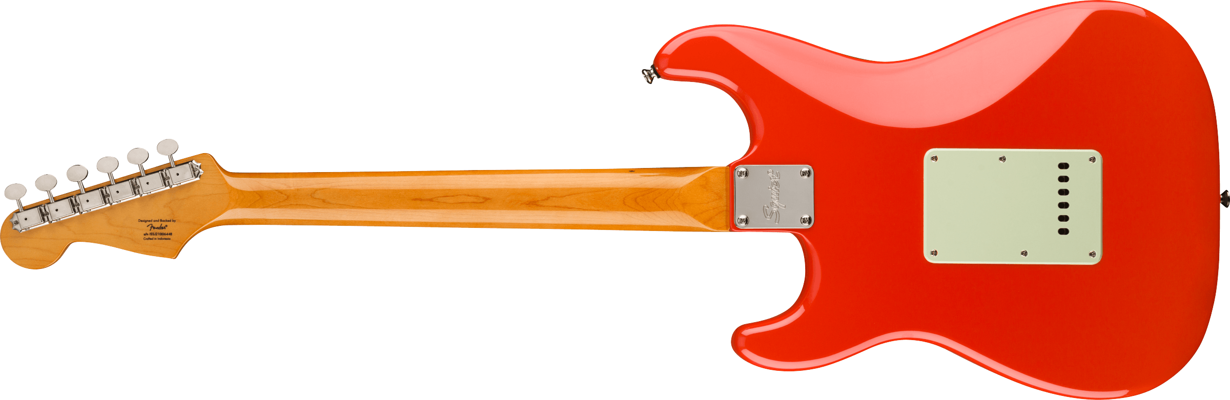 Squier Strat '60s Classic Vibe Fsr Ltd Lau - Fiesta Red - Str shape electric guitar - Variation 2