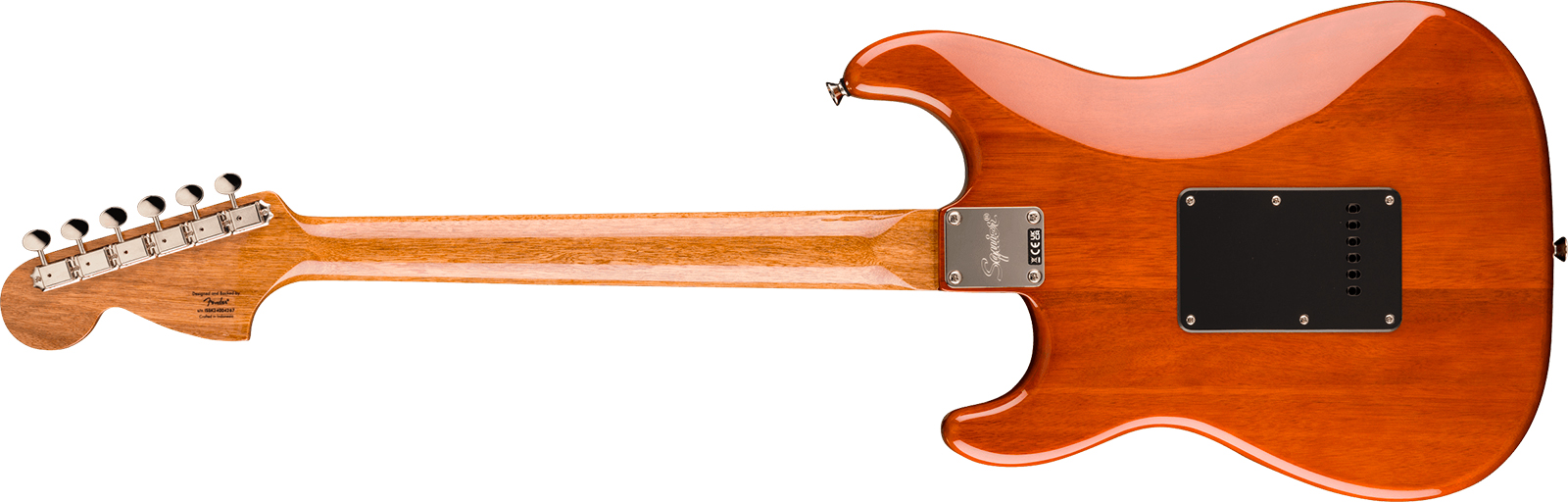 Squier Strat 70s Classic Vibe Fsr Ltd 3s Trem Lau - Mocha - Str shape electric guitar - Variation 1