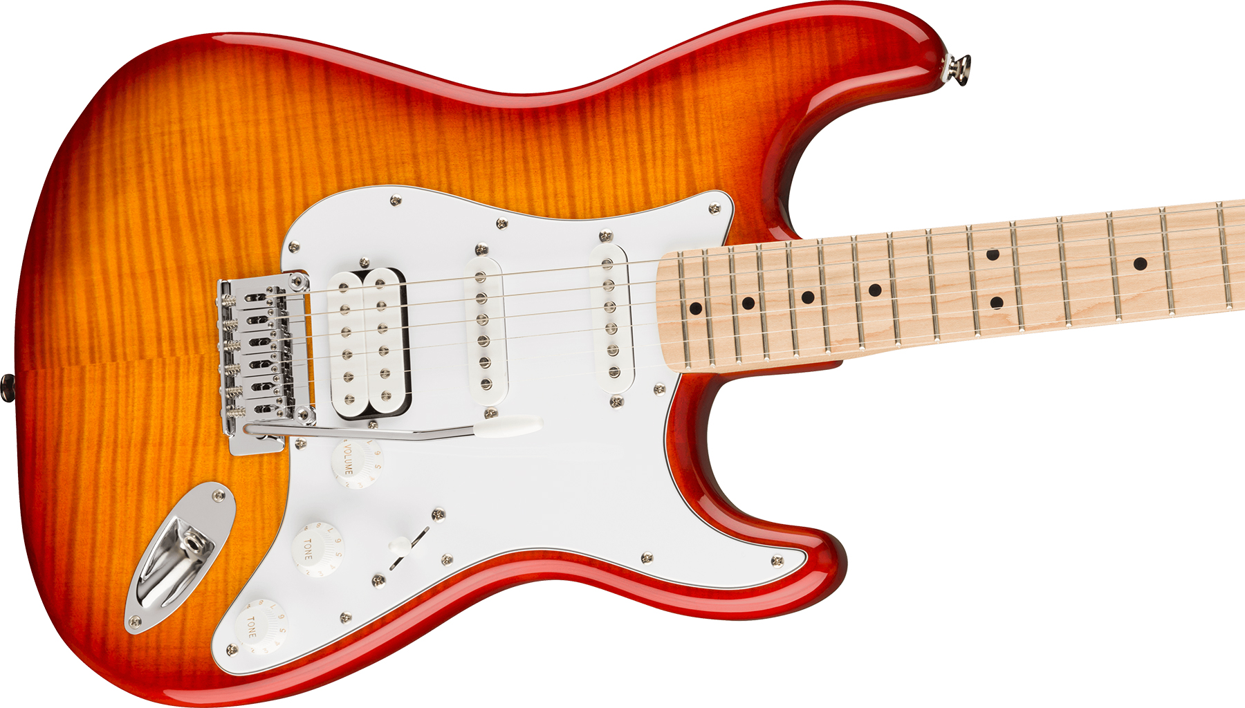 Squier Strat Affinity 2021 Fmt Hss Trem Mn - Sienna Sunburst - Str shape electric guitar - Variation 2