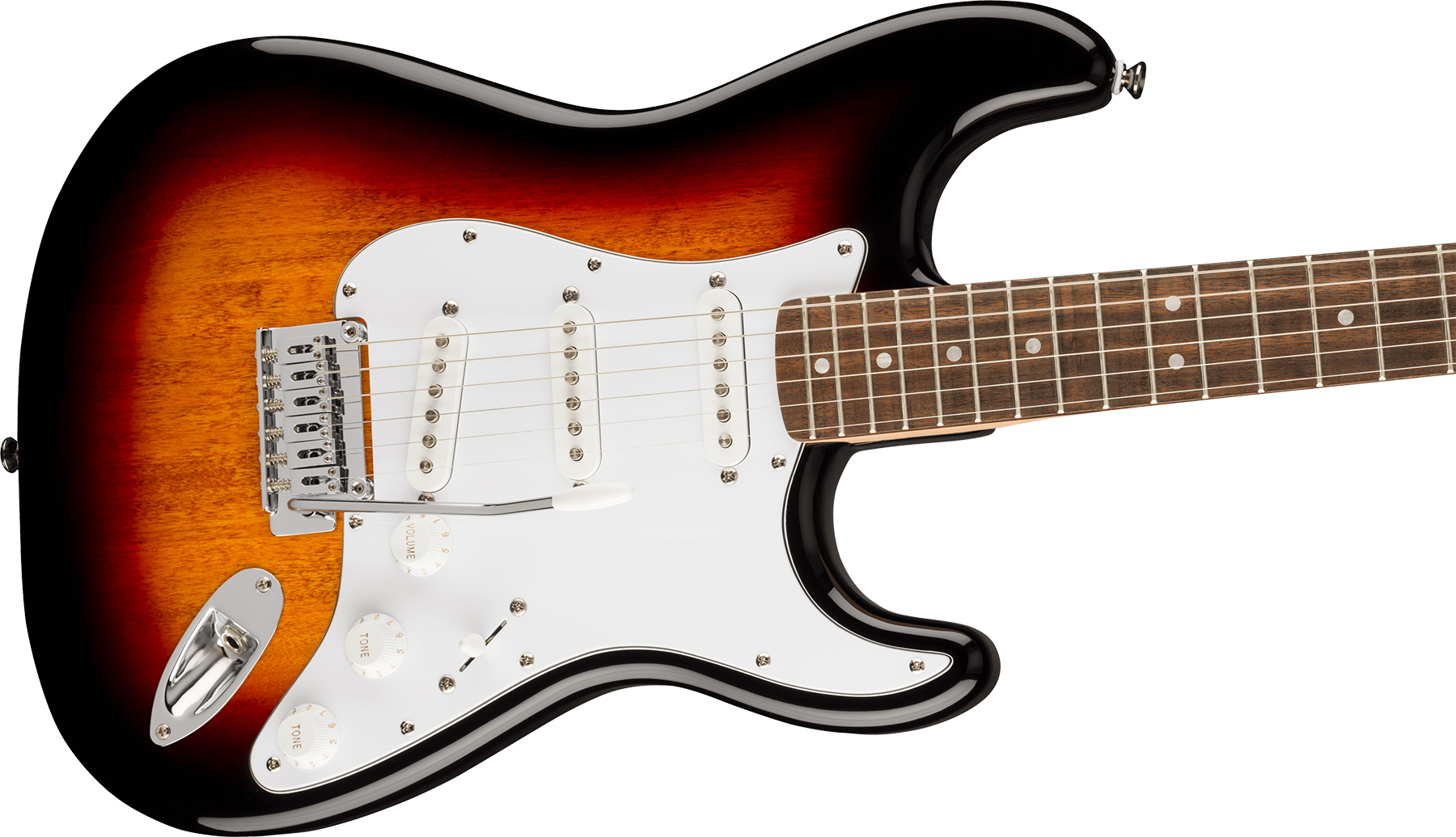 Squier Strat Affinity 2021 Sss Trem Lau - 3-color Sunburst - Str shape electric guitar - Variation 2