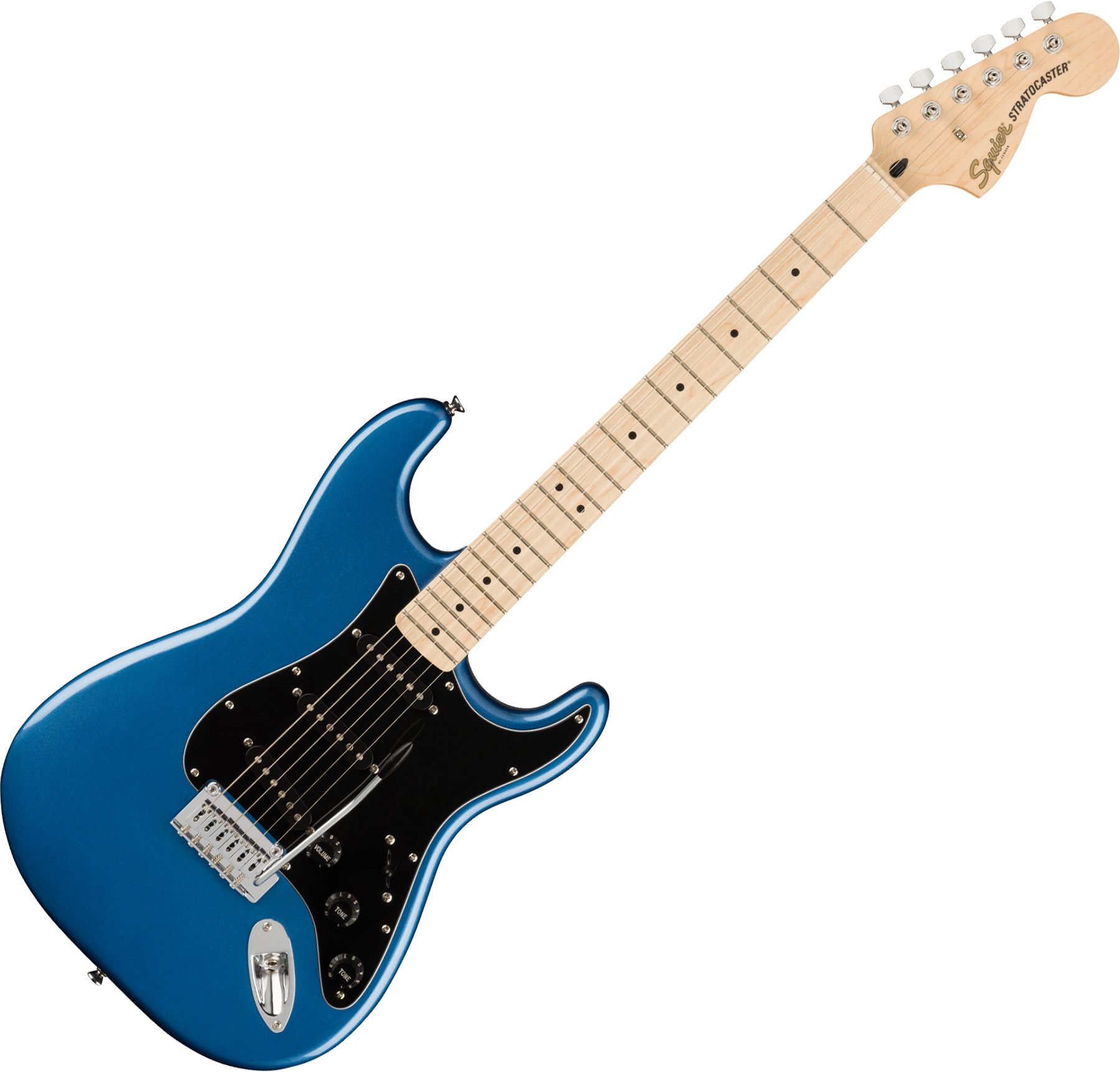 Squier Affinity Series Stratocaster 2021 (MN) - lake placid blue Solid body electric guitar blue