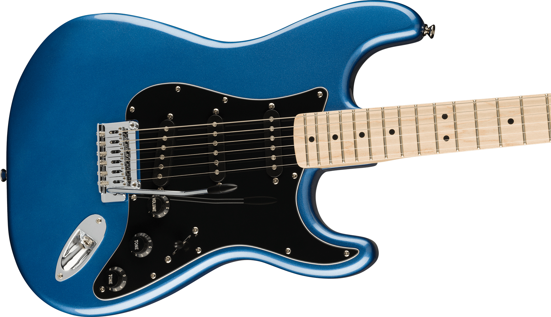 Squier Strat Affinity 2021 Sss Trem Mn - Lake Placid Blue - Str shape electric guitar - Variation 2
