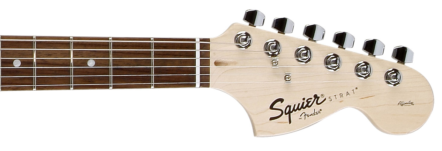 Squier Strat Affinity Series 3s Rw - Black - Str shape electric guitar - Variation 3