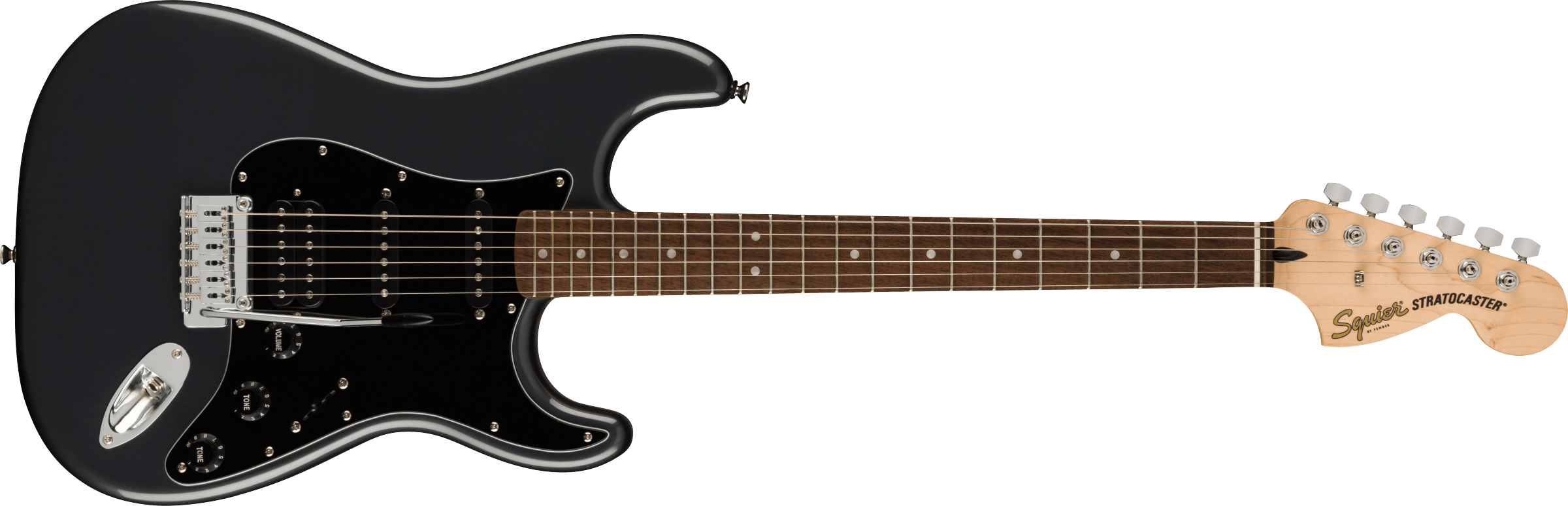 Squier Strat Affinity Hss Pack +fender Frontman 15g 2021 Trem Lau - Charcoal Frost Metallic - Electric guitar set - Variation 1