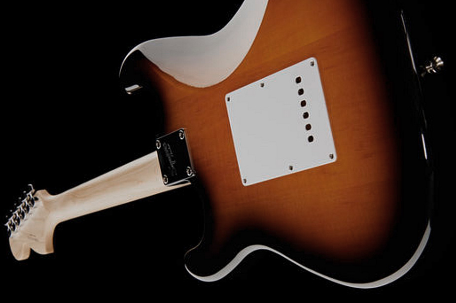 Squier Strat Affinity Series 3s Lau - Brown Sunburst - Str shape electric guitar - Variation 3