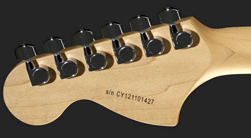 Squier Strat Affinity Series 3s Rw - Black - Str shape electric guitar - Variation 5