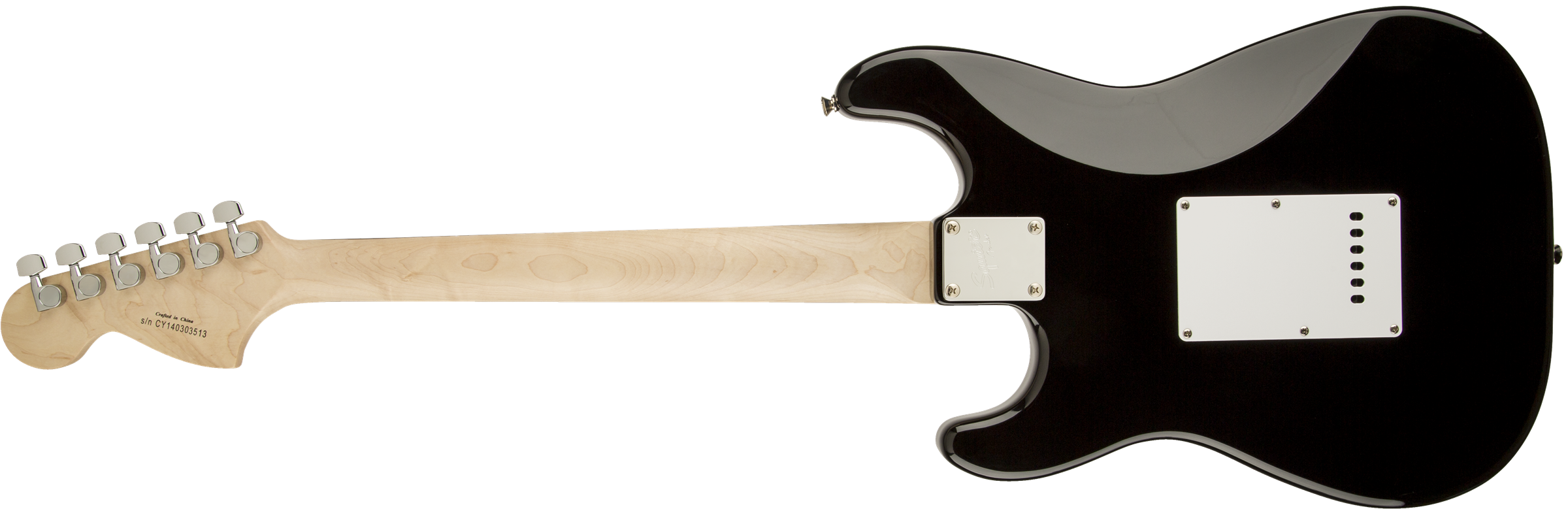 Squier Strat Affinity Series 3s Rw - Black - Str shape electric guitar - Variation 6