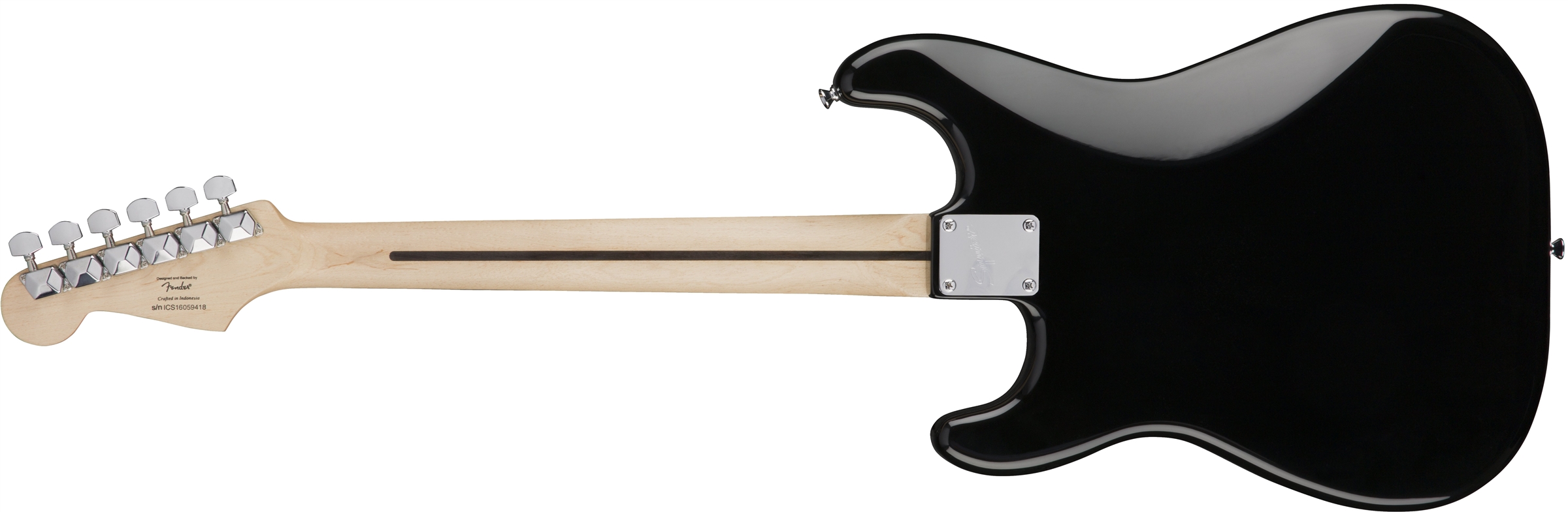 Squier Strat Bullet Ht Hss Rw - Black - Str shape electric guitar - Variation 1