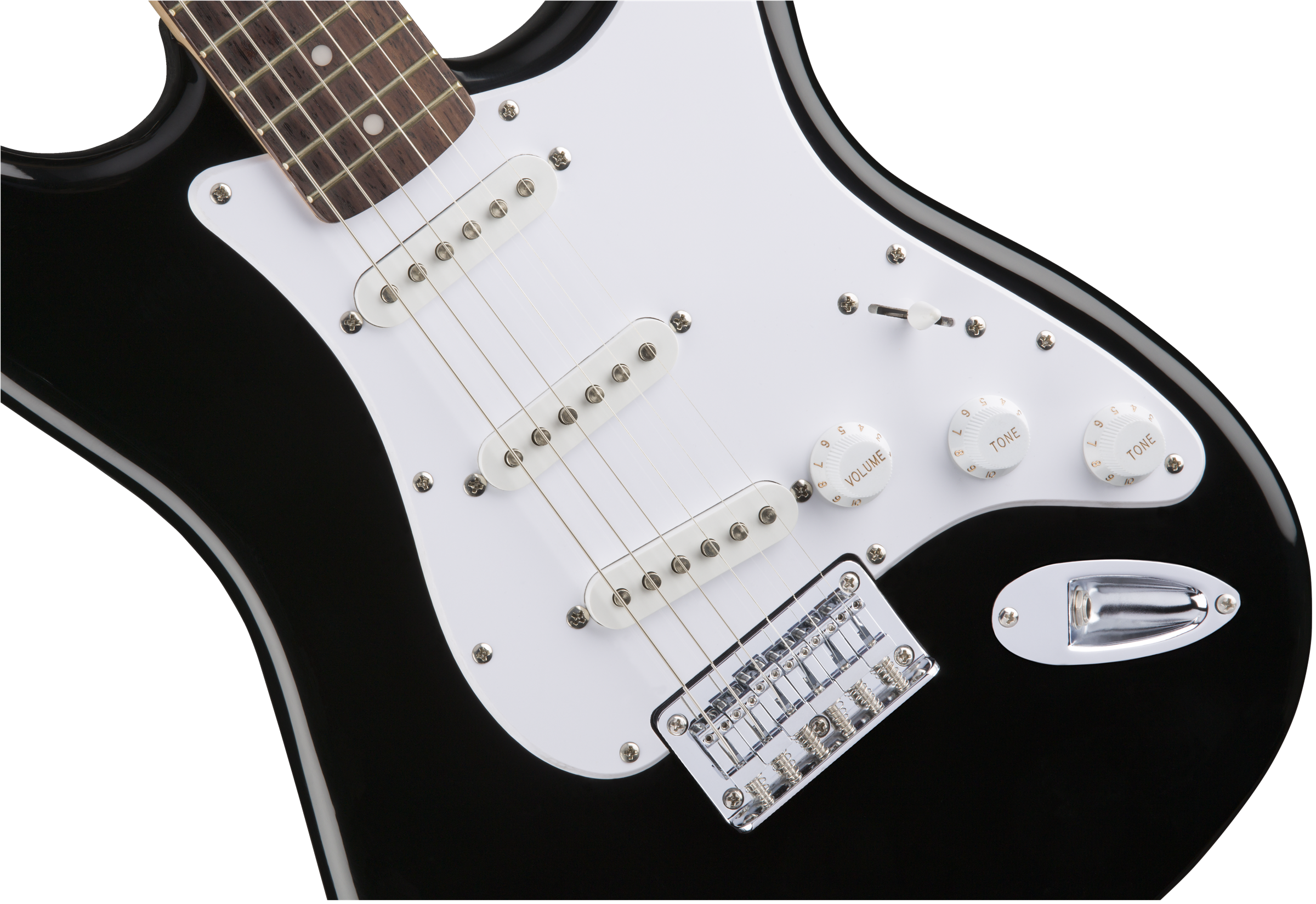 Squier Strat Bullet Ht 3s Lau - Black - Str shape electric guitar - Variation 2