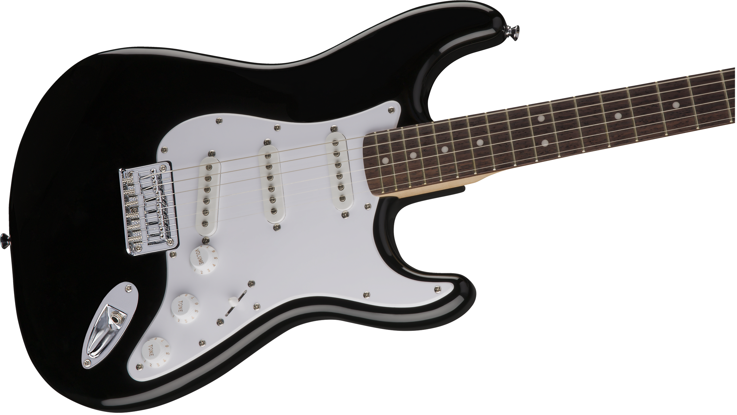 Squier Strat Bullet Ht 3s Lau - Black - Str shape electric guitar - Variation 3