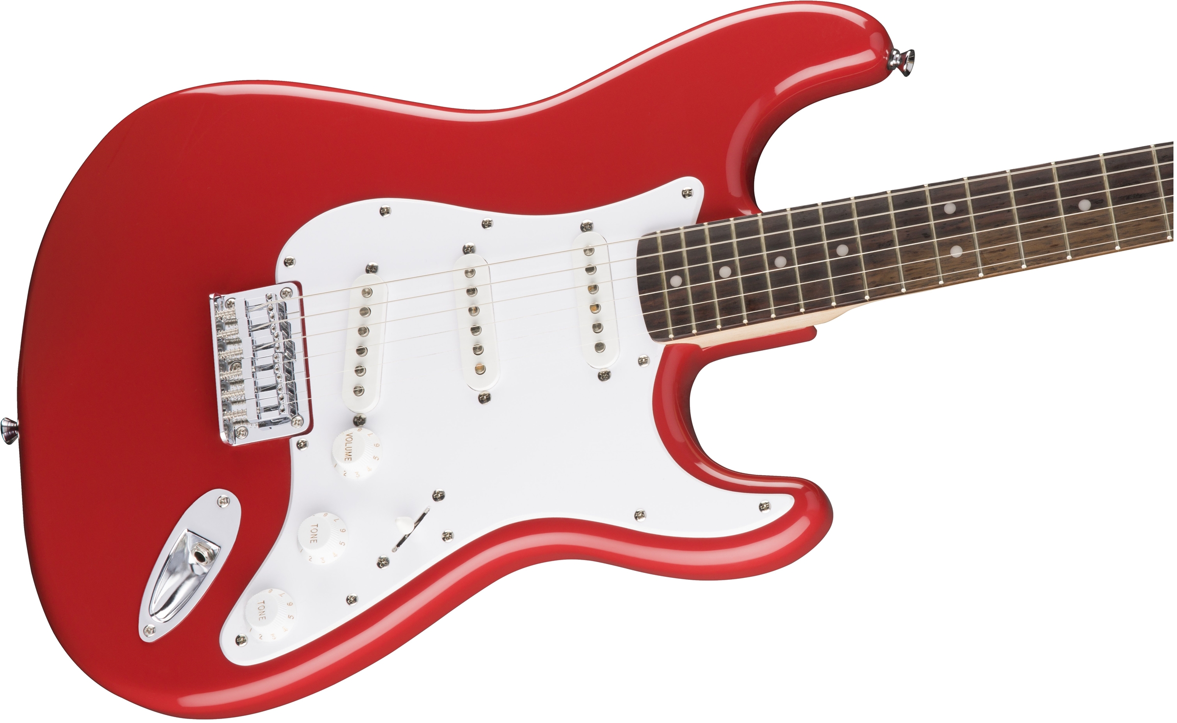 Squier Strat Bullet Ht Sss Rw - Fiesta Red - Str shape electric guitar - Variation 2
