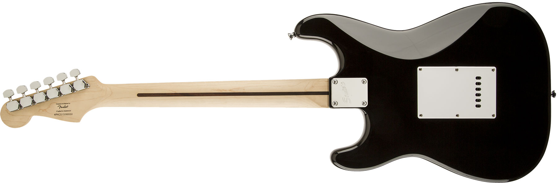 Squier Strat Bullet Sss Trem Lau - Black - Str shape electric guitar - Variation 1