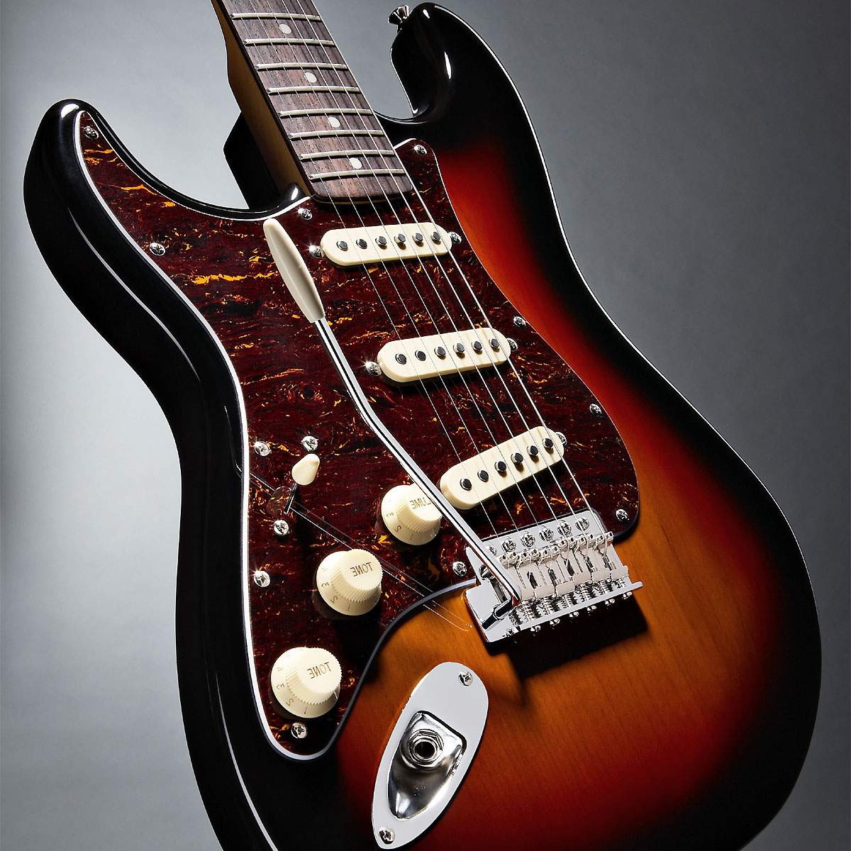Squier Strat Classic Vibe '60s Lh Gaucher Rw - 3-color Sunburst - Left-handed electric guitar - Variation 2