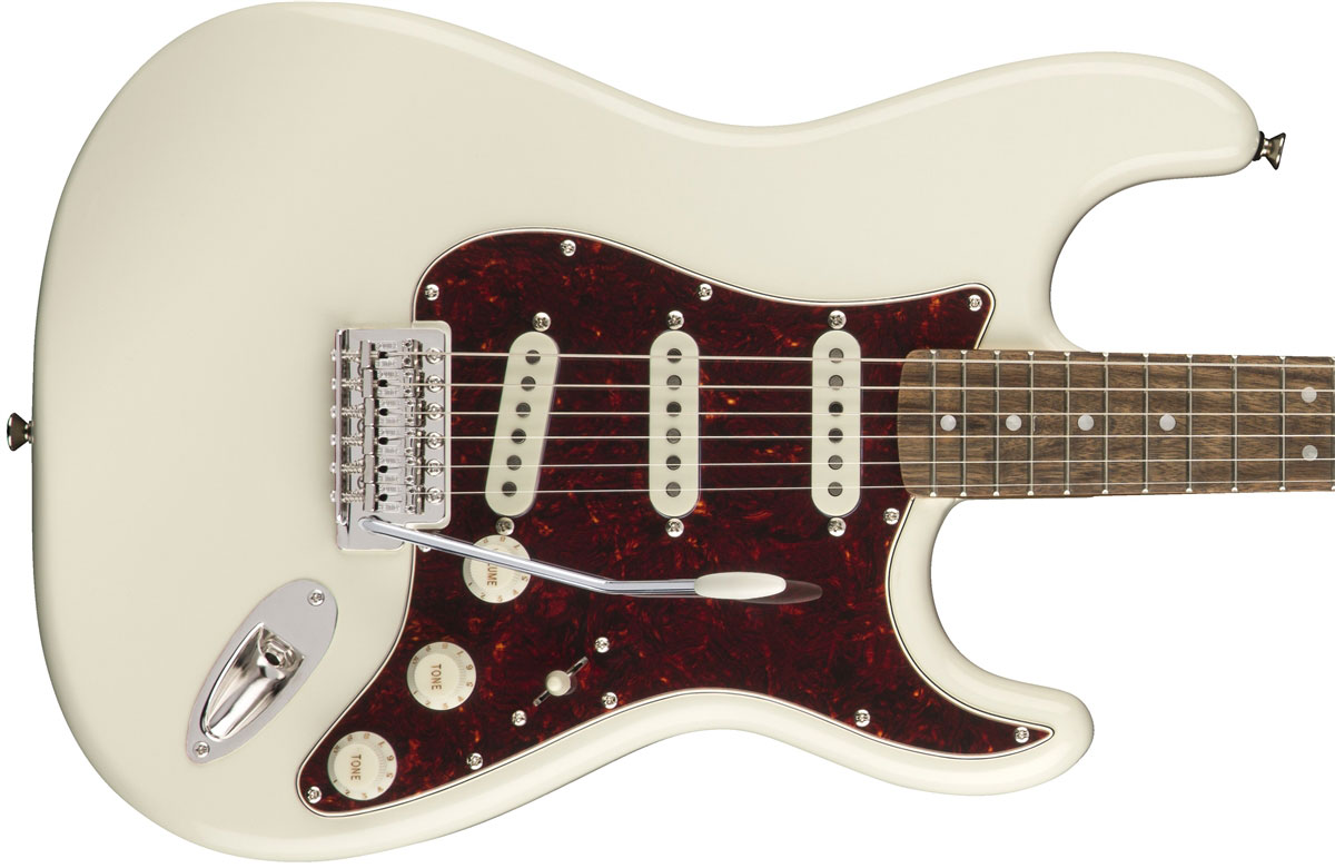Squier Strat Classic Vibe 70s 2019 Lau - Olympic White - Str shape electric guitar - Variation 1