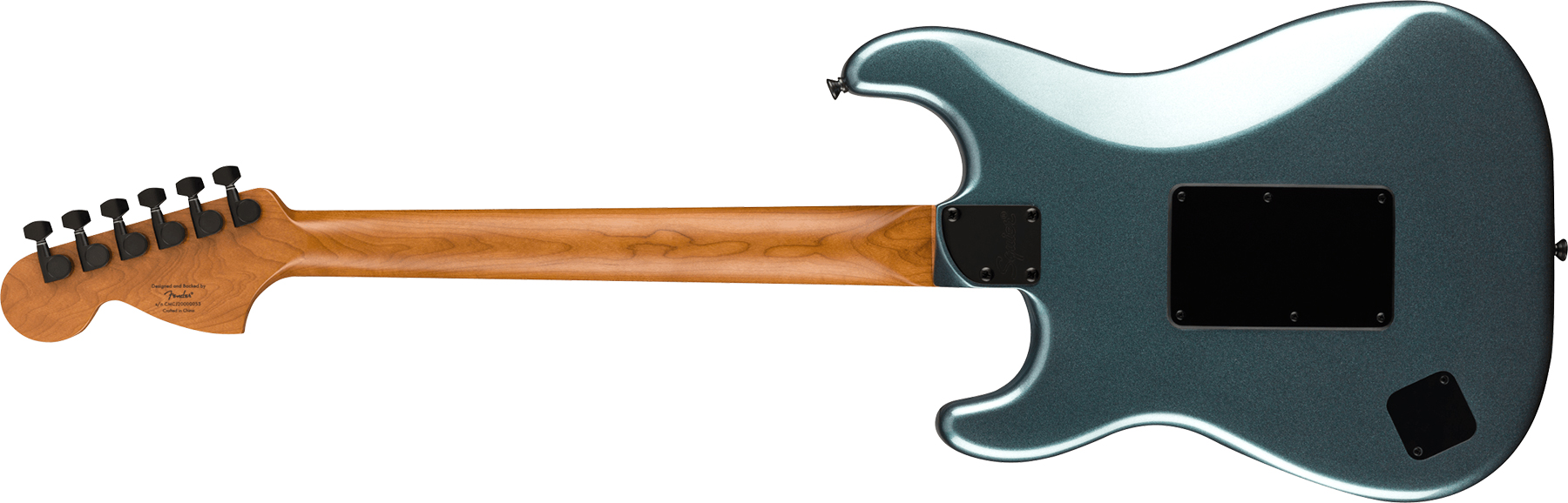 Squier Strat Contemporary Hh Fr Mn - Gunmetal Metallic - Str shape electric guitar - Variation 1
