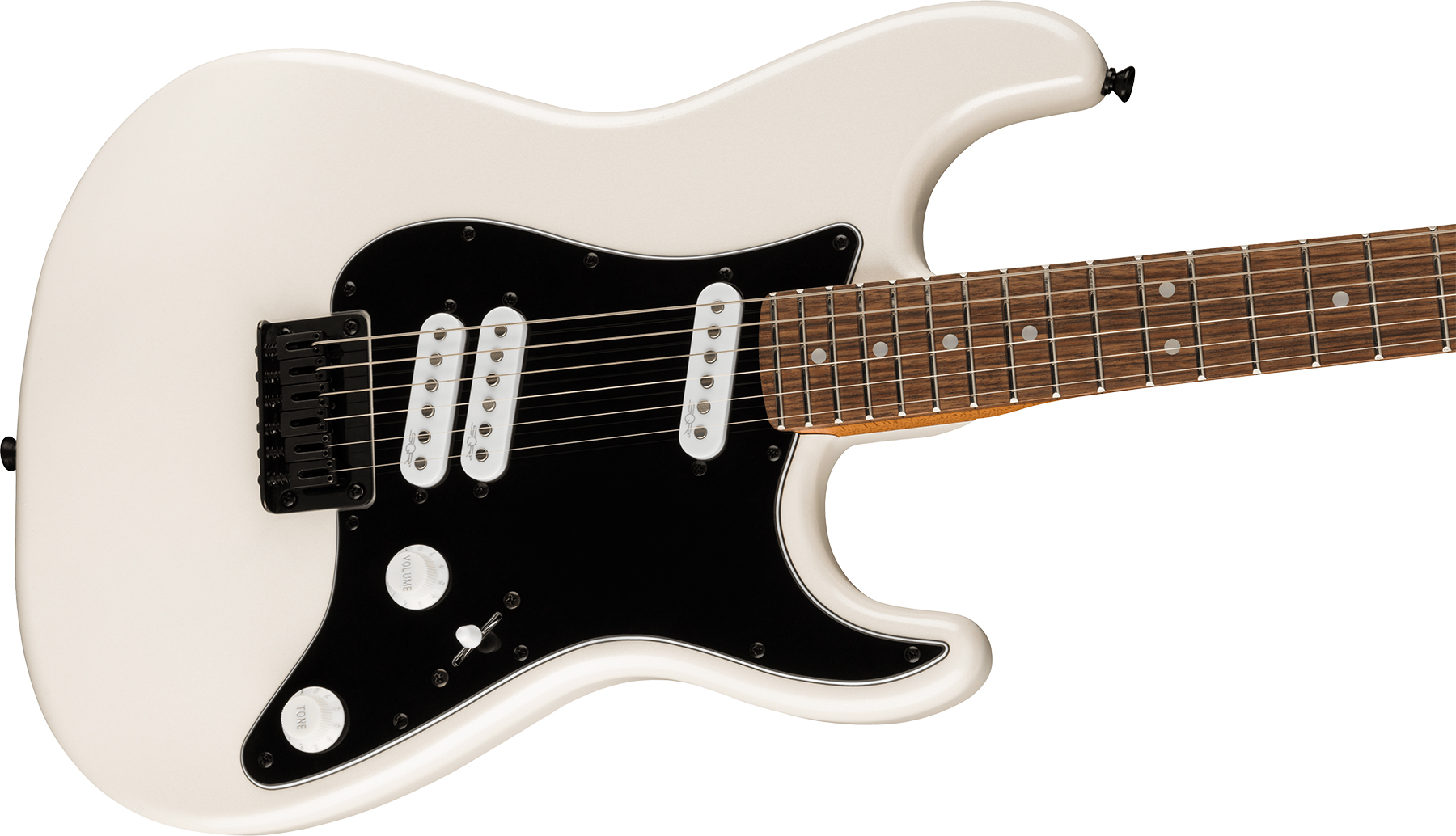 Squier Strat Contemporary Special Ht Sss Lau - Pearl White - Str shape electric guitar - Variation 2
