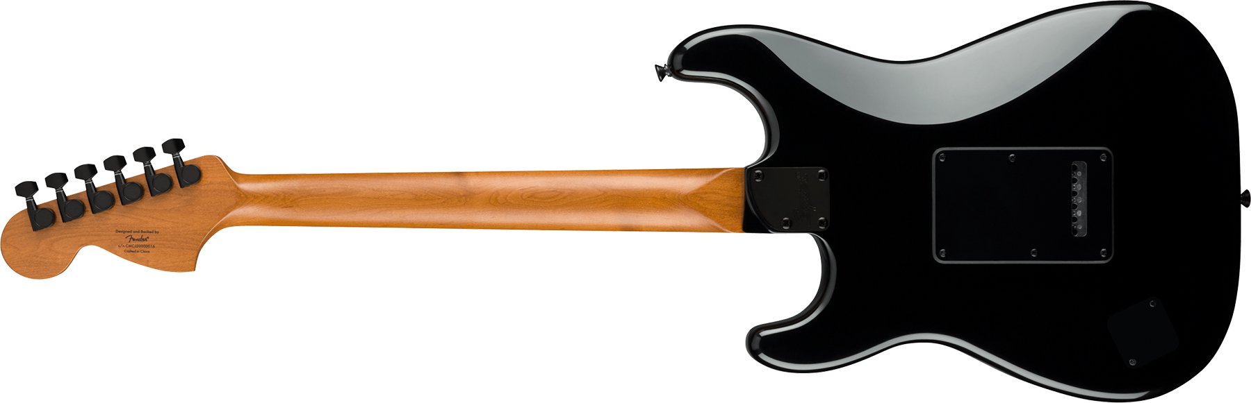 Squier Strat Contemporary Special Sss Trem Mn - Black - Str shape electric guitar - Variation 1