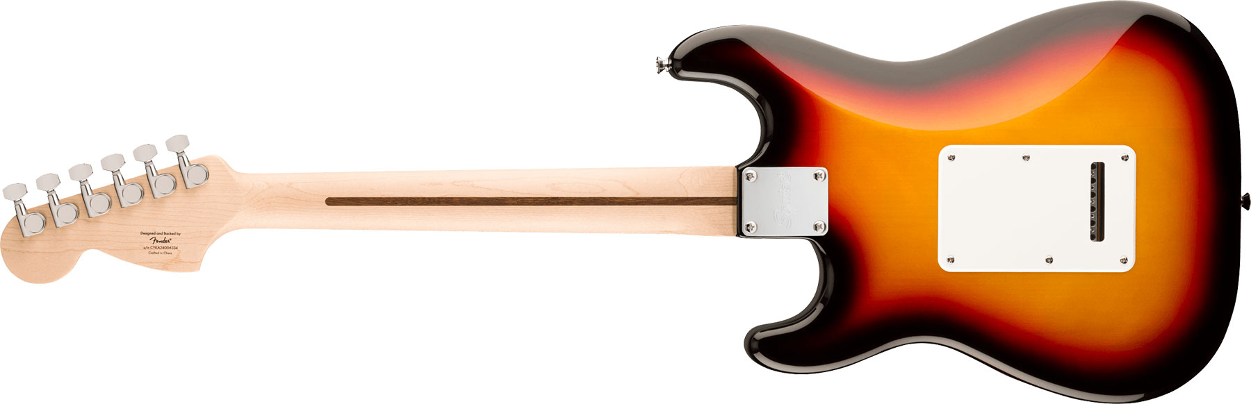 Squier Strat Jr Hss Affinity Ss Trem Lau - 3-color Sunburst - Str shape electric guitar - Variation 1