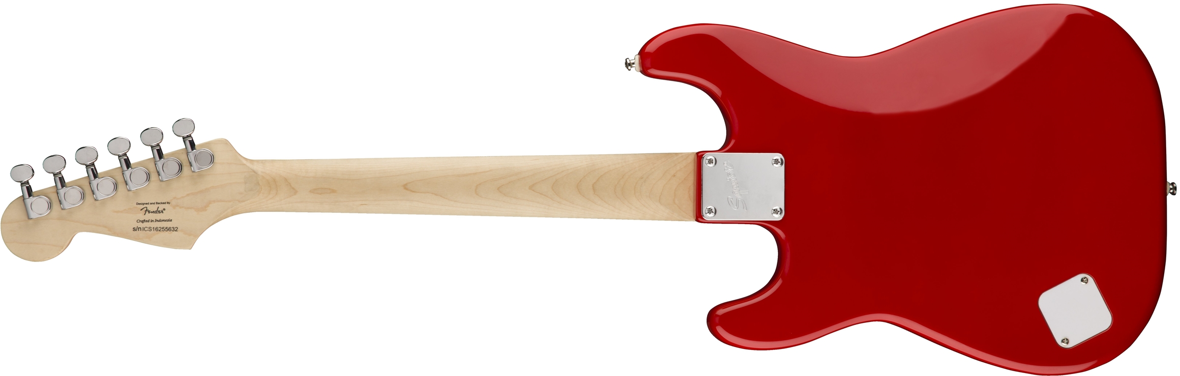 Squier Strat Mini V2 Sss Ht Rw - Torino Red - Electric guitar for kids - Variation 1