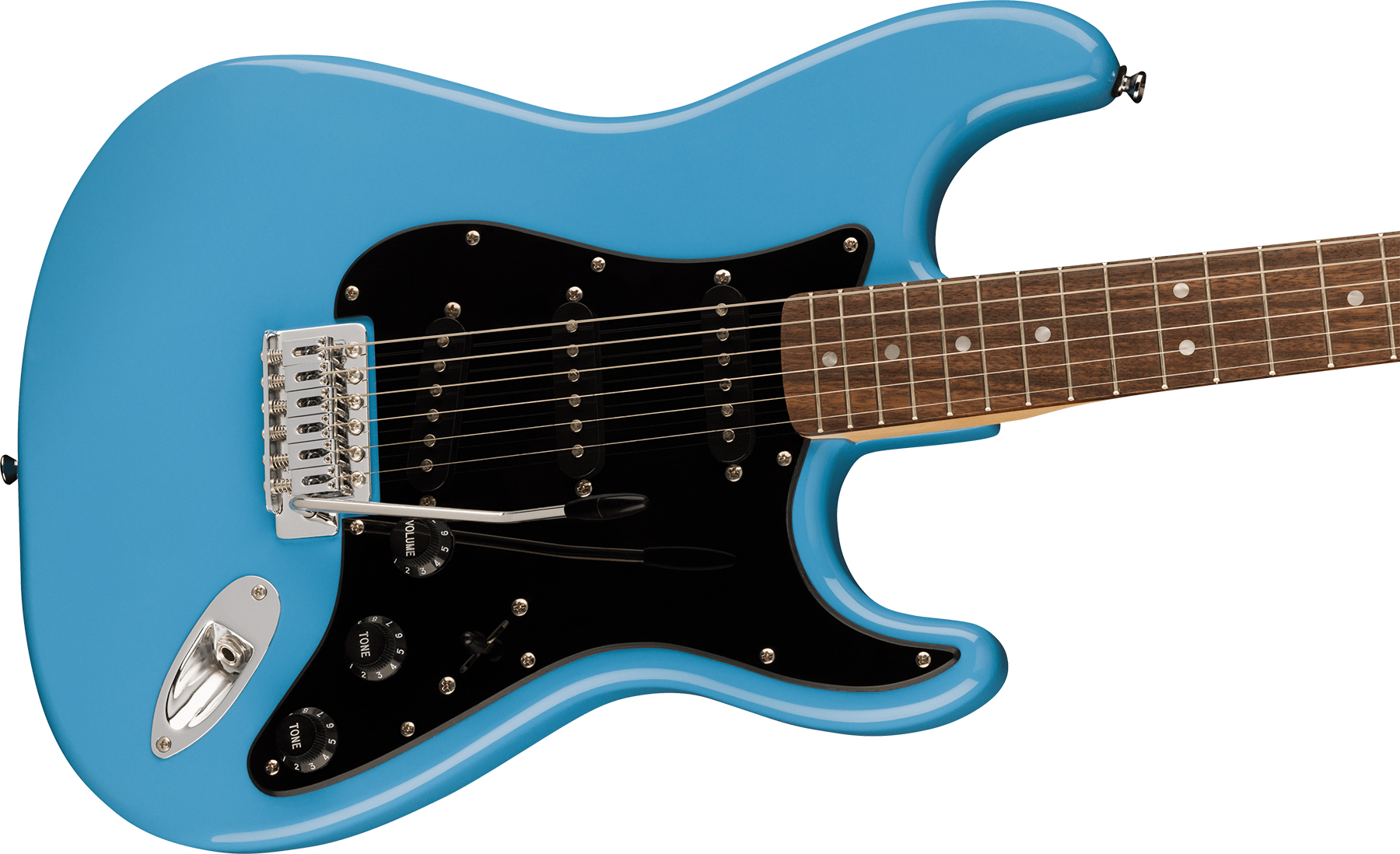 Squier Strat Sonic 3s Trem Lau - California Blue - Str shape electric guitar - Variation 2