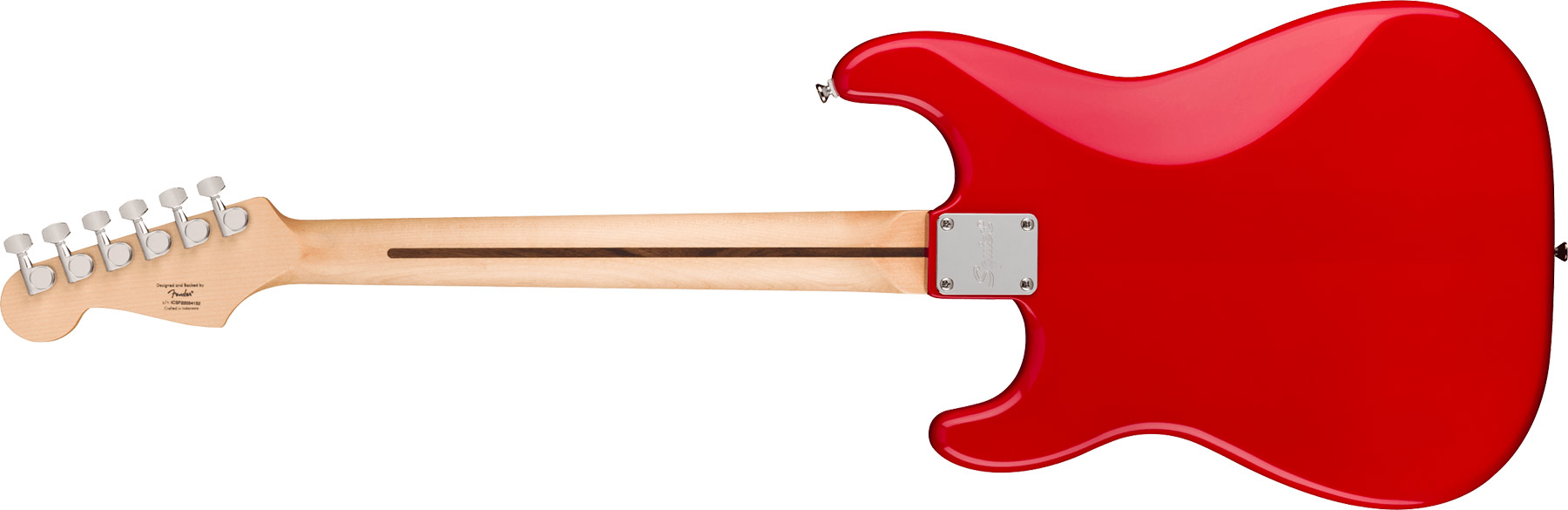 Squier Strat Sonic Hardtail 3s Ht Lau - Torino Red - Str shape electric guitar - Variation 1