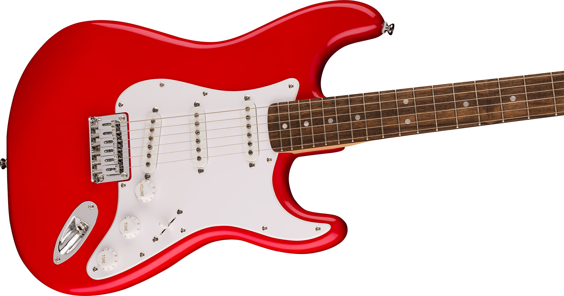 Squier Strat Sonic Hardtail 3s Ht Lau - Torino Red - Str shape electric guitar - Variation 2